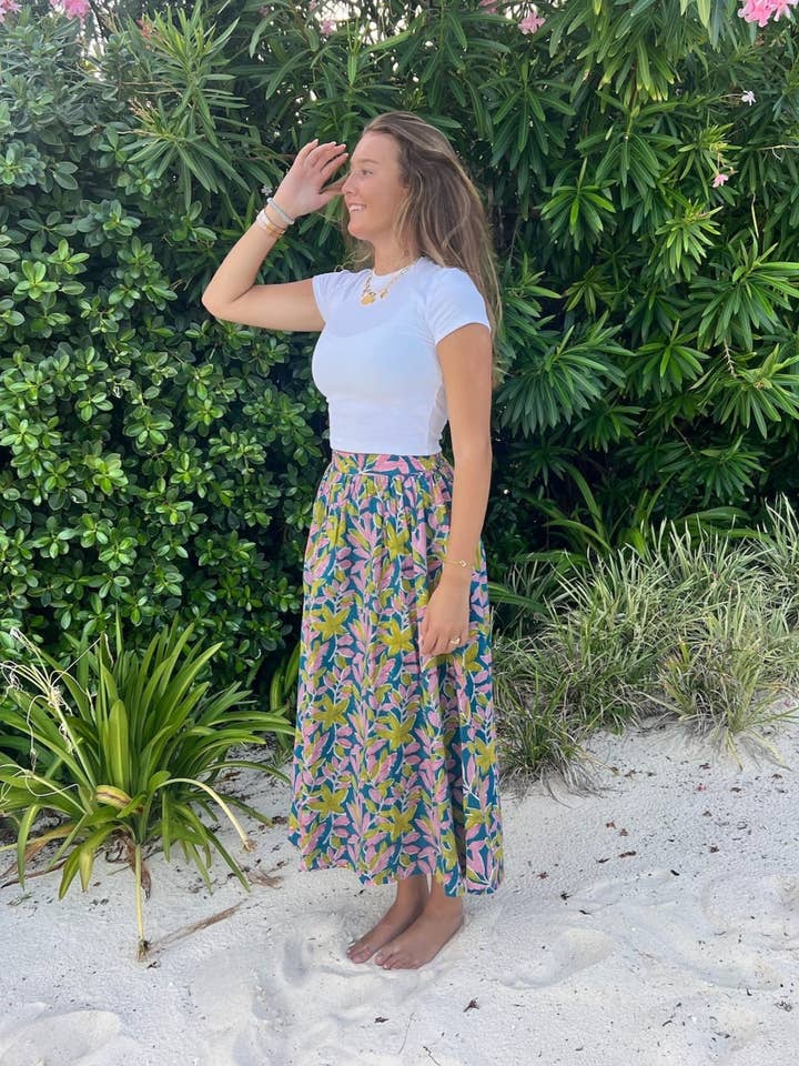 Lillie Maxi Skirt for wholesale by Sur La Vague