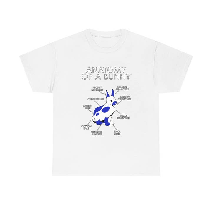 Bunny Blue - T-Shirt für den Großhandel von Artworktee