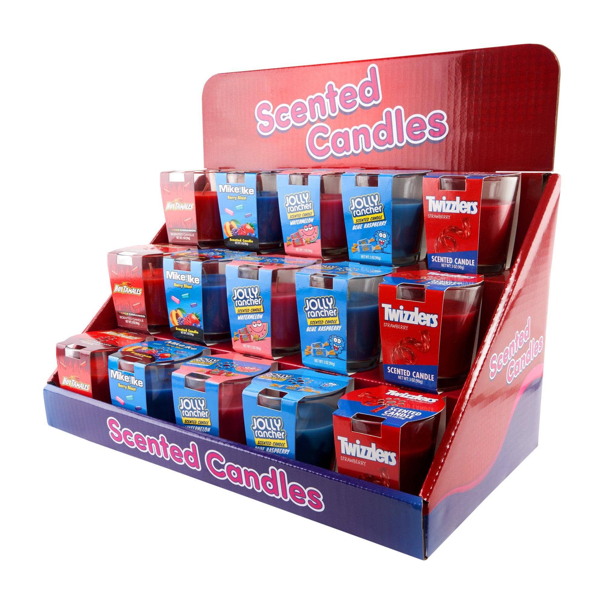 Cannatron - Wholesale Novelty Candle - Hershey’s Assorted Fruits Candle Display – 3oz – 15ct2