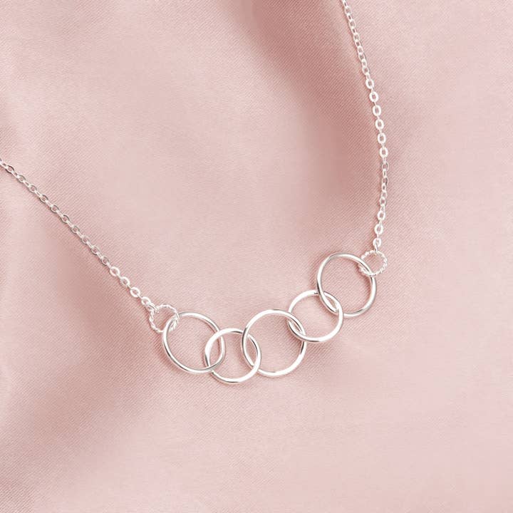 Anavia – wholesale Smycken – Grattis 50: e födelsedag Sterling Silver halsband smycken Set