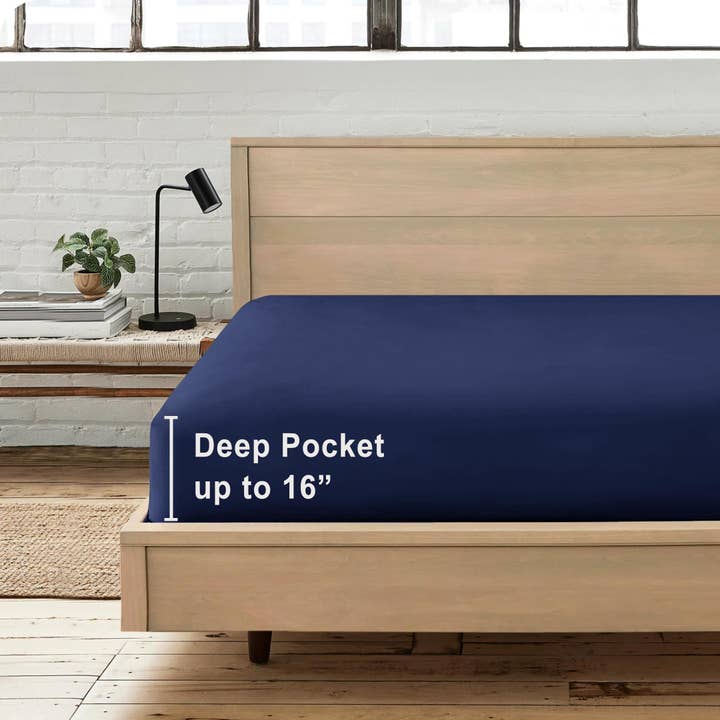 Cottonpassion_US - Wholesale Fitted Sheet - Soft Microfiber Fitted sheets with Extra Deep Pocket of 16"