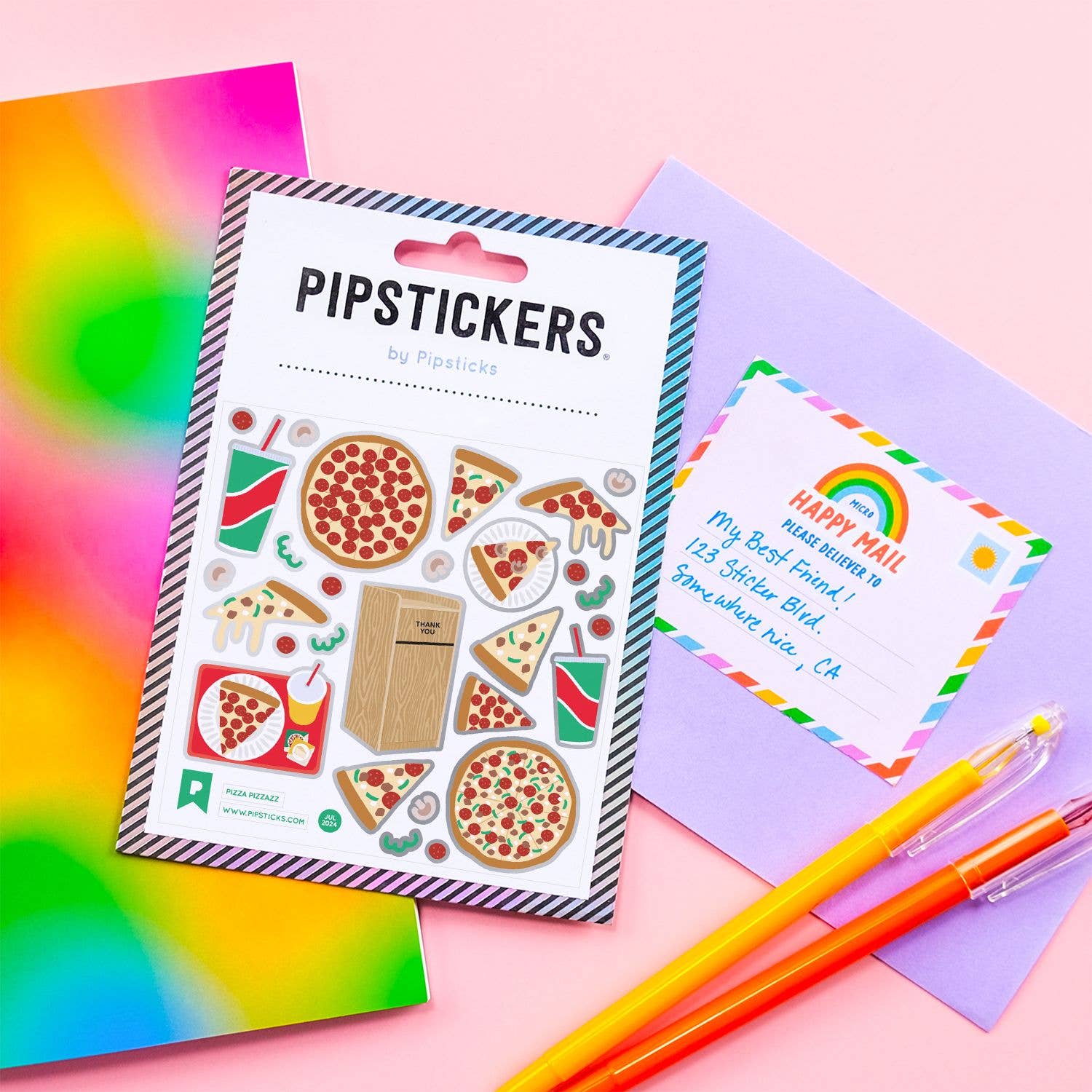 Pipsticks - Vente Autocollant - Pizza Pizzazz10