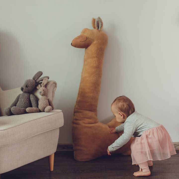 Brinquedo de pelúcia gigante Alpaca, ferrugem por atacado de Kai aš mažas buvau