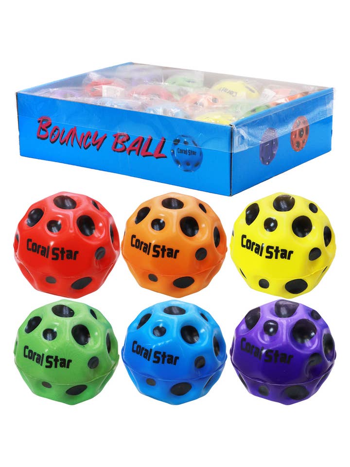 Meteorite Space Rock Throw Bouncy Ball for wholesale by Cap Zone