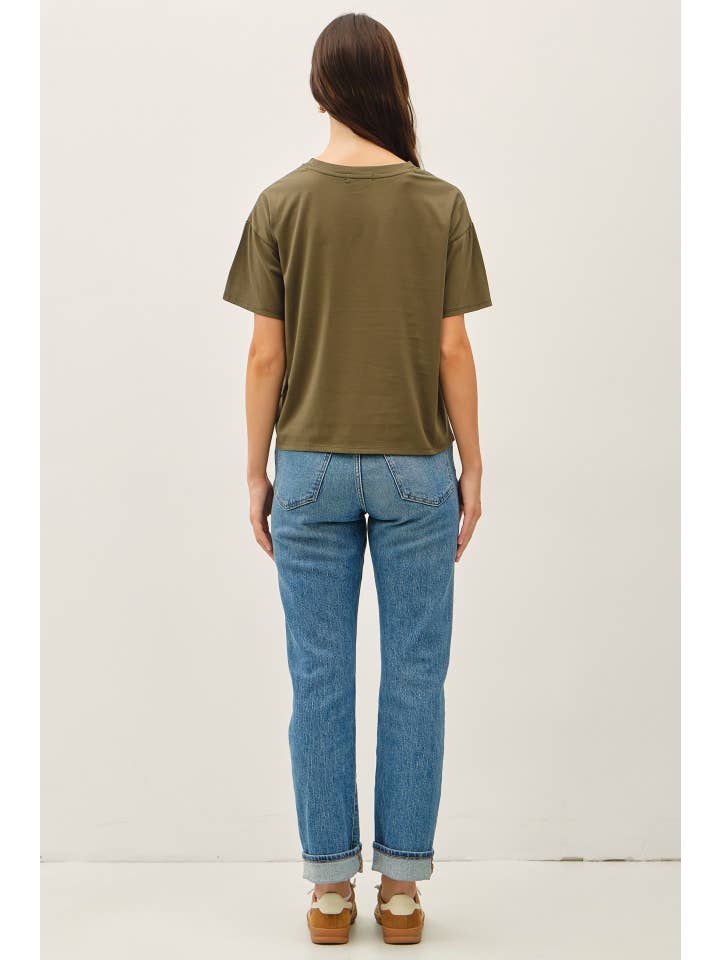 Be Cool - Wholesale T-Shirt - Women's - COTTON JERSEY OVERSIZED CROP T-SHIRTS 22