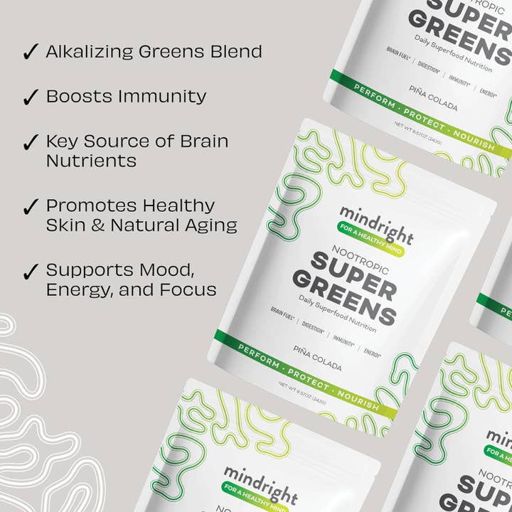 Mindright – wholesale Protein/superfood powder – Super Greens