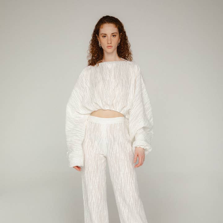 Giovanna Nicolai - Wholesale Retailer Sample - Women's Apparel - S163 FLARED PANTS0