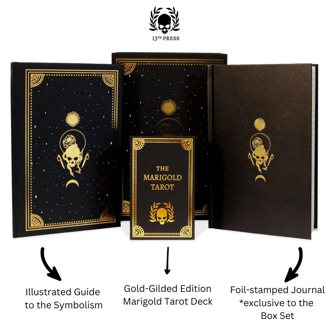 13th Press - Wholesale Tarot Cards - The Marigold Tarot - Box Set1