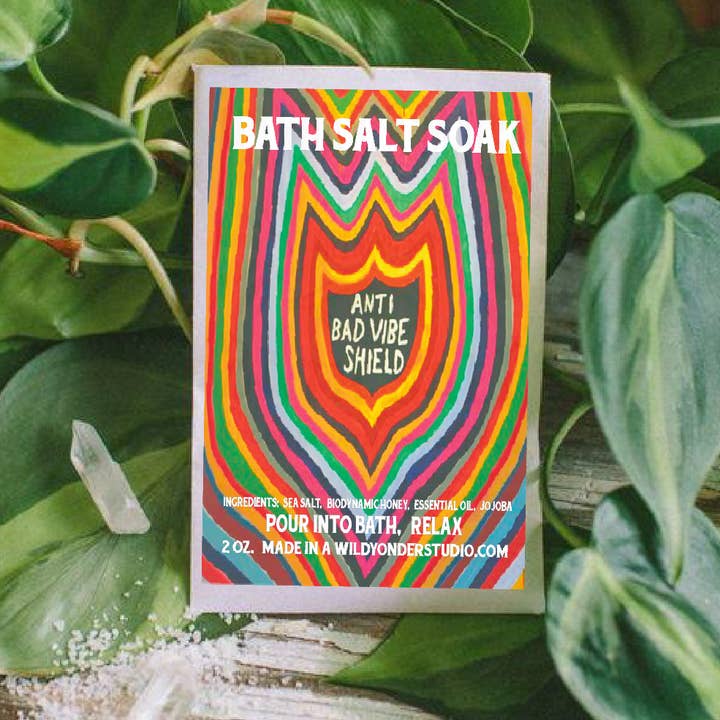 Wild Yonder Studio - Vente Lait de bain - Bain ou gommage pour le corps Anti Bad Vibe Shield0