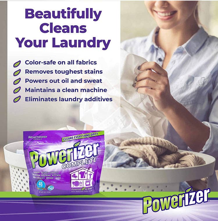 Powerizer - Wholesale Laundry Detergent Powder/Pods - Powerizer Complete Powder Multipurpose Detergent, 6.5lbs4