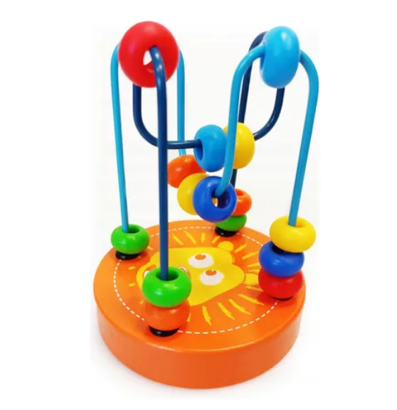 ACOOL TOY - Wholesale Wood Toy - Kids - AC7651   Lion Bead Maze1