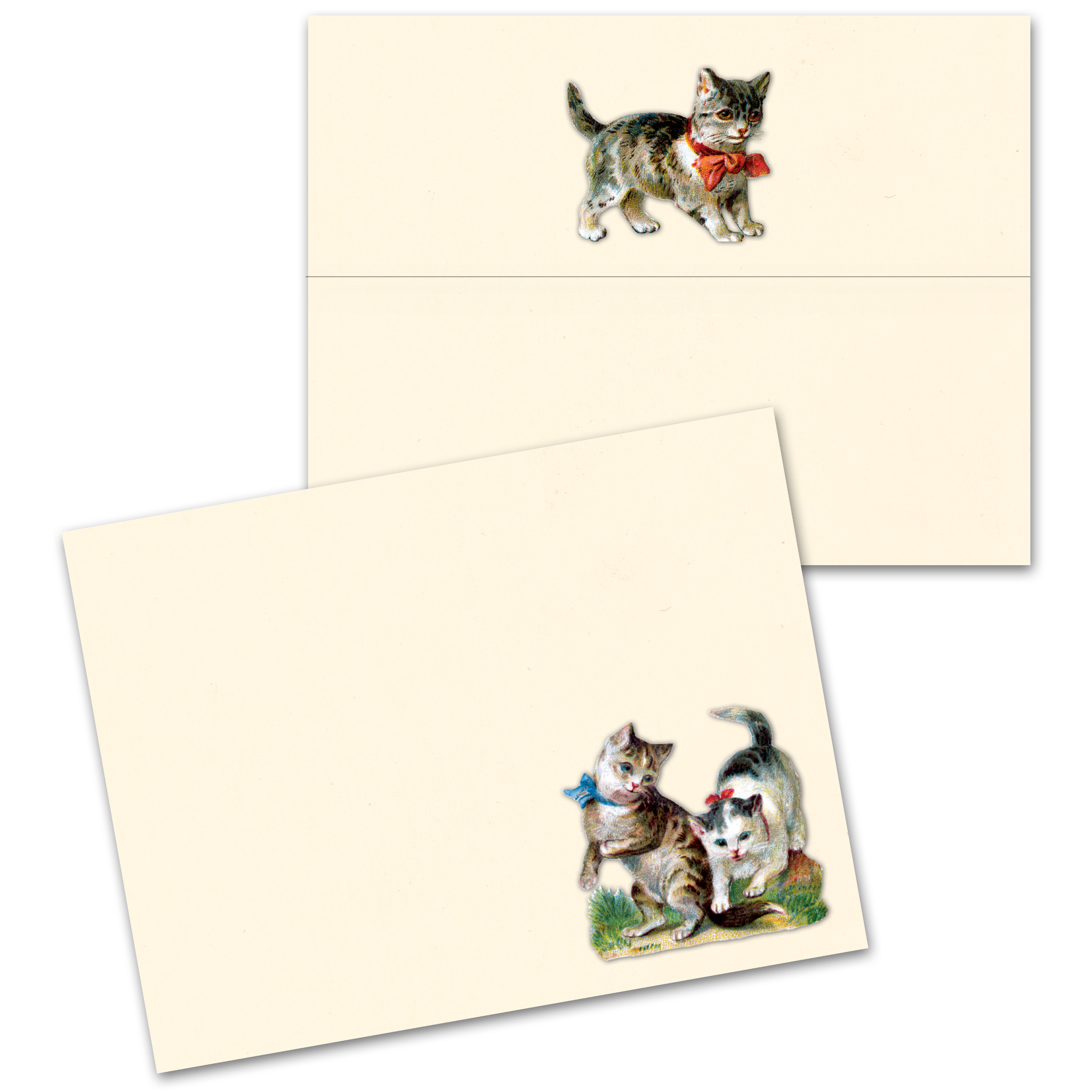 Laughing Elephant – Großhandel Briefpapier-/Postkarten-Set – Letter-Schreibset „Kittens at Play“2