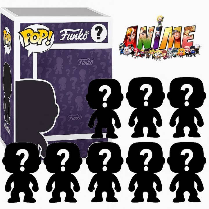 Pack of 8 Surprise Mystery Anime Funko Pop! Randomly Selected for wholesale by Auction Clearance