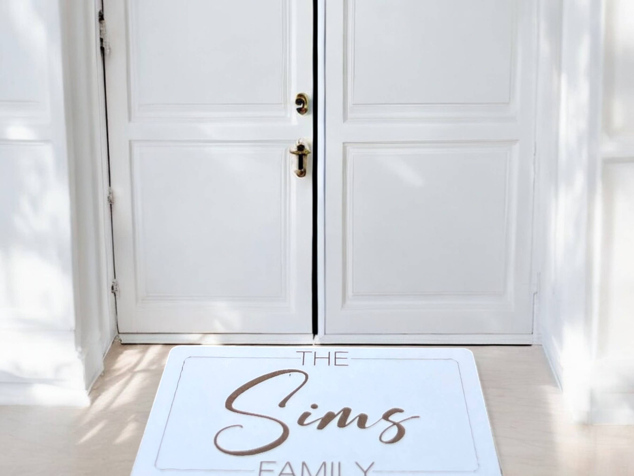 MB Cordas - Wholesale Doll Accessory Kit - Kids - 1:6 Dollhouse Doormat Miniature Rug Floor Mat “Welcome Home”5