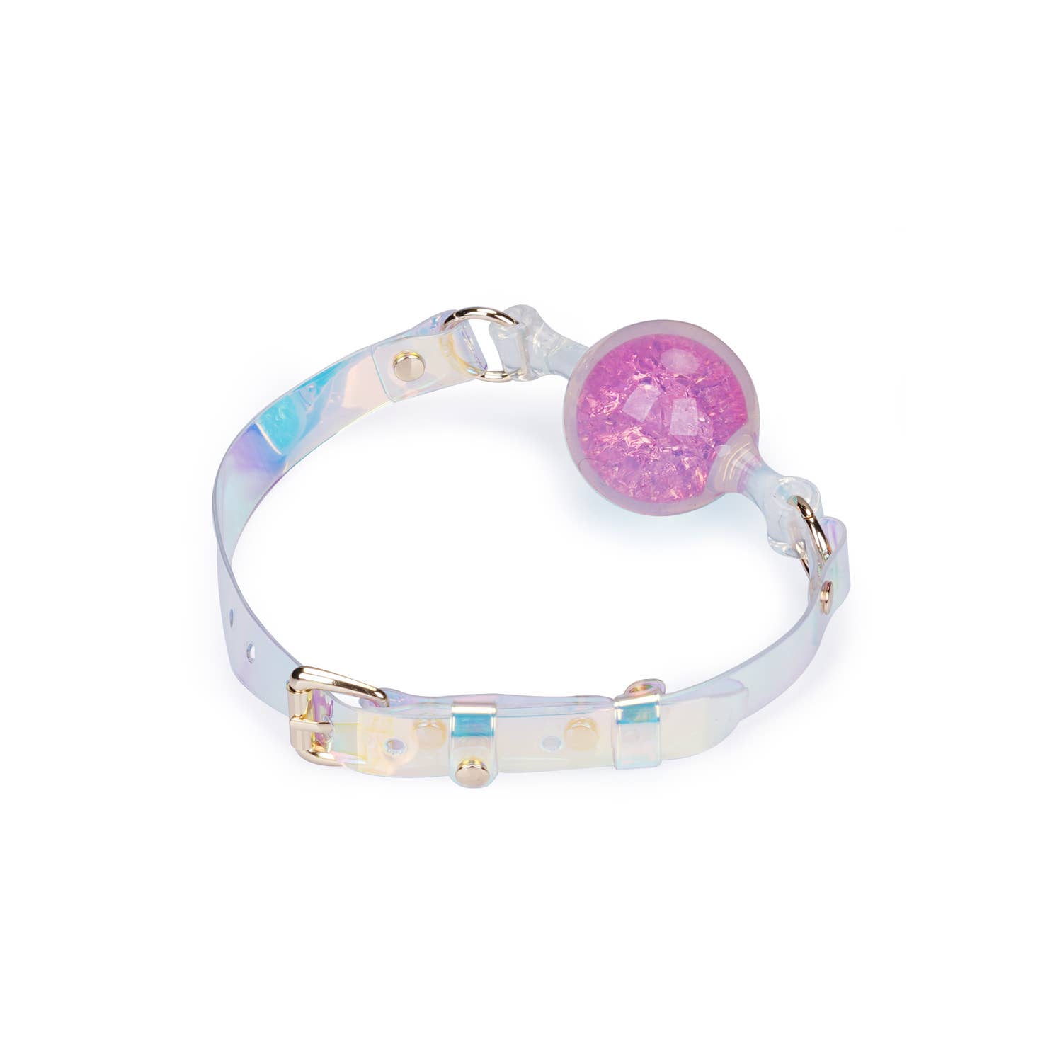 Liebe Seele - Wholesale Sex Toy - Crystal Ball Gag - Pink1