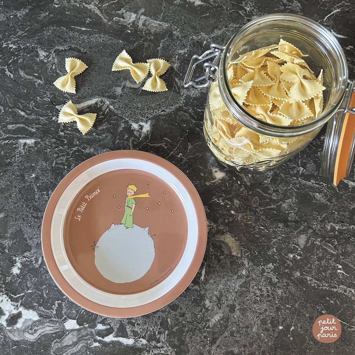 Brown PP705R Baby plate ⌀ 18 cm The Little Prince for wholesale on Faire2