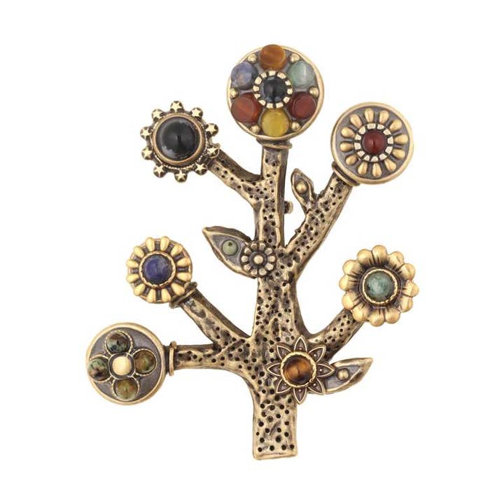 Épingle Arbre de Vie pour la vente par Michal Golan Jewelry