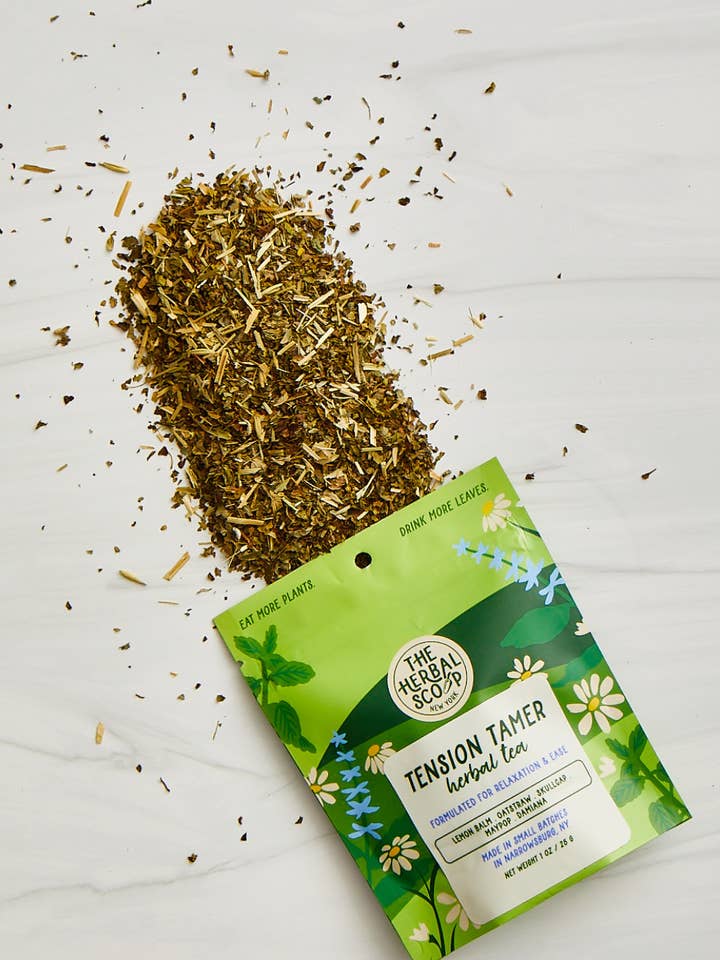 Tension Tamer Herbal Tea Blend for wholesale by The Herbal Scoop