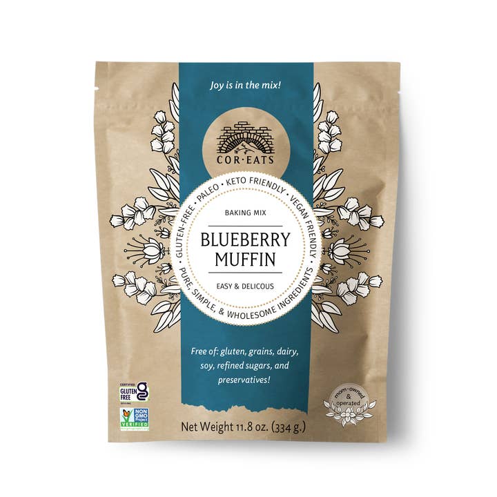 CorEats Mixes, Inc. - Wholesale Muffin Mix - Blueberry Muffin Mix