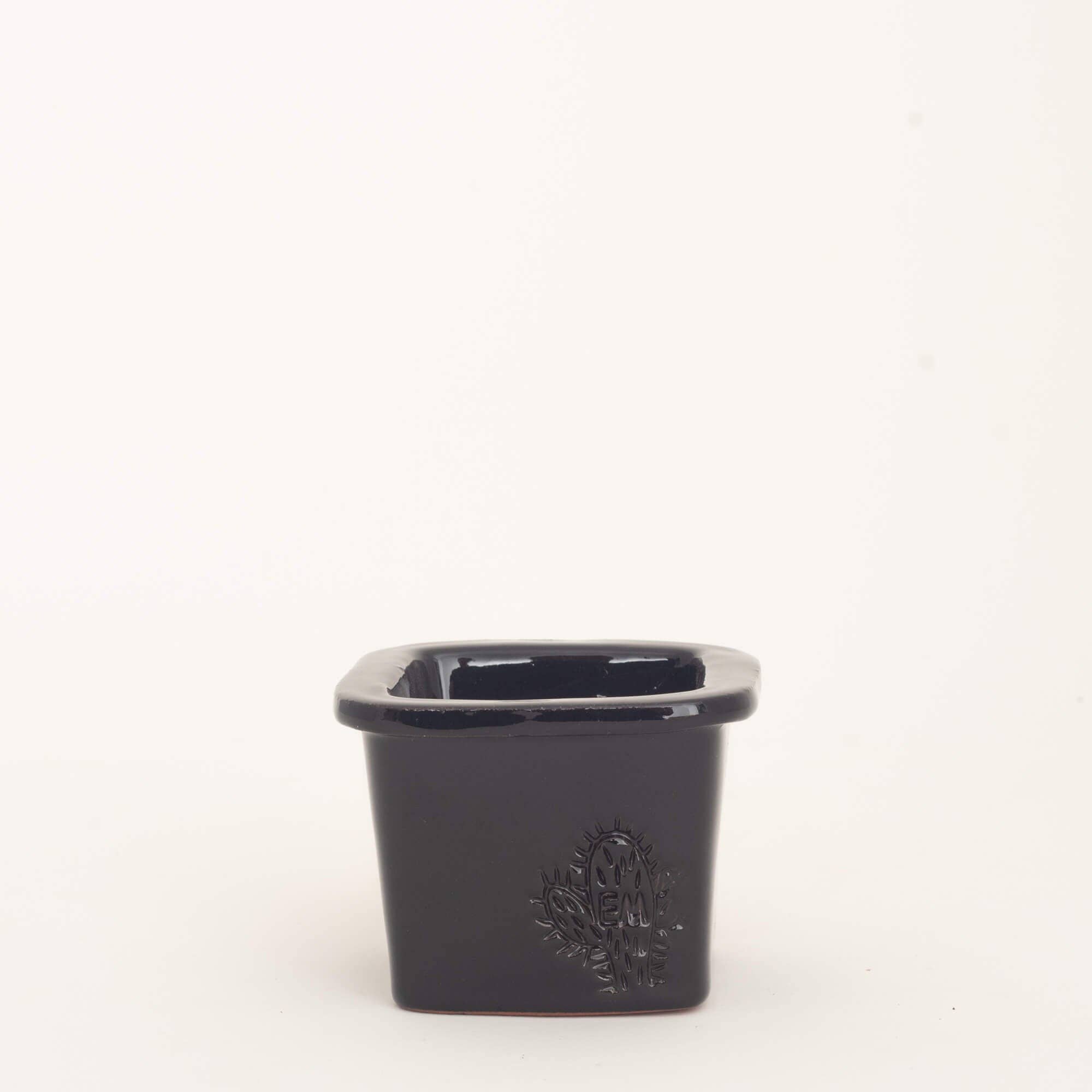 Vasos Quadrados by EM – Vaso de plantas por atacado – VASO QUADRADO MINI 6x6 - BRILHO29