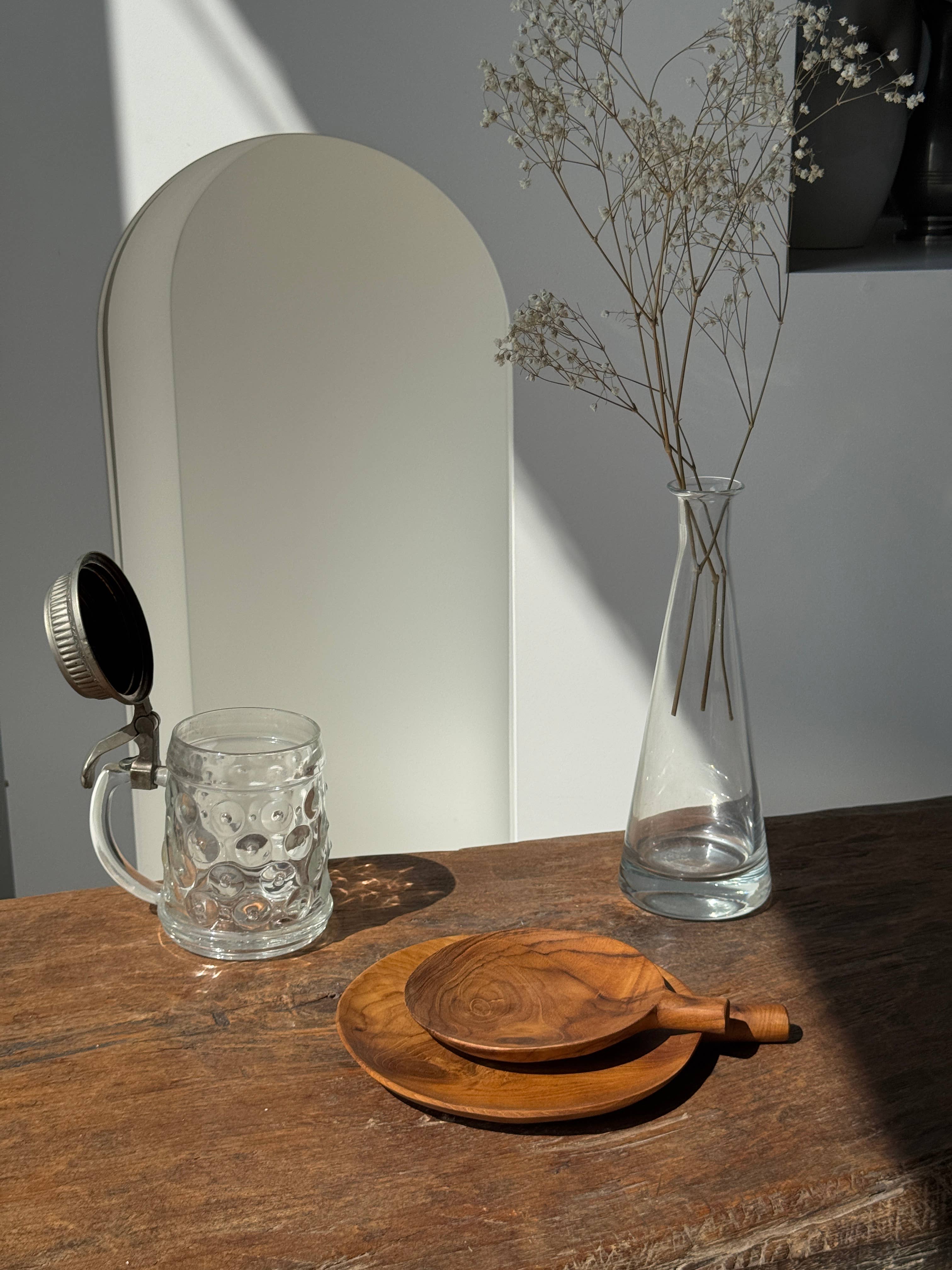 Office Objets - Wholesale Beer Glass/Mug - Alsatian beer mug with figurative pewter lid1