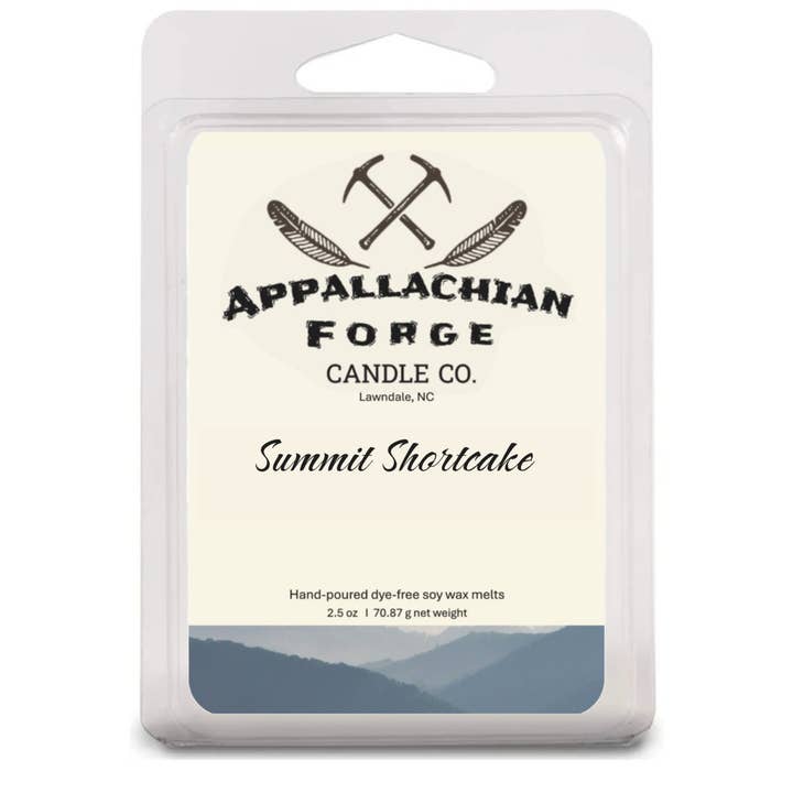 Summit Shortcake for wholesale by Appalachian Forge Candle Co.