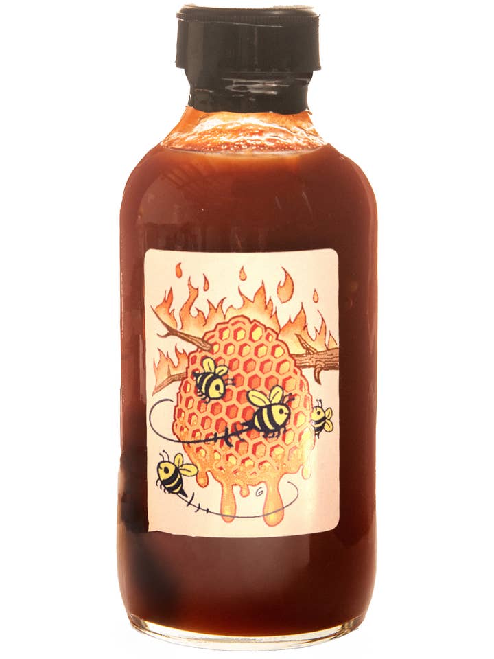 Vermont Honey Hot Sauce for wholesale by Vermont Condiment/ Benito's Hot Sauce