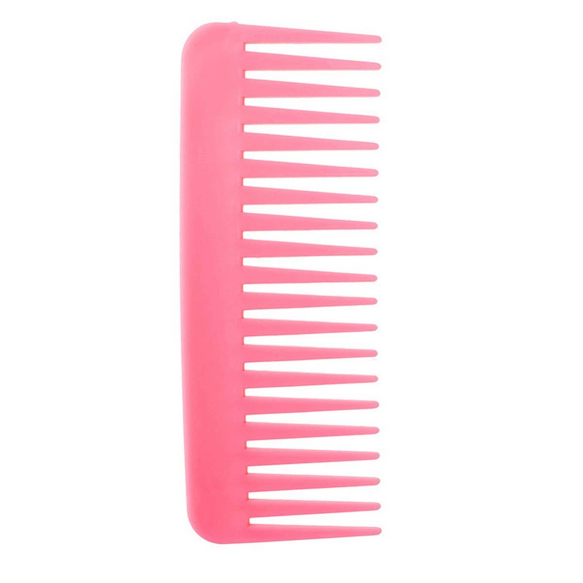 NINEXIS - Wholesale Hair Brush/Comb - CWMM6941_STRAIGHT CURLY HAIR HANDLELESS WIDE TOOTH COMB