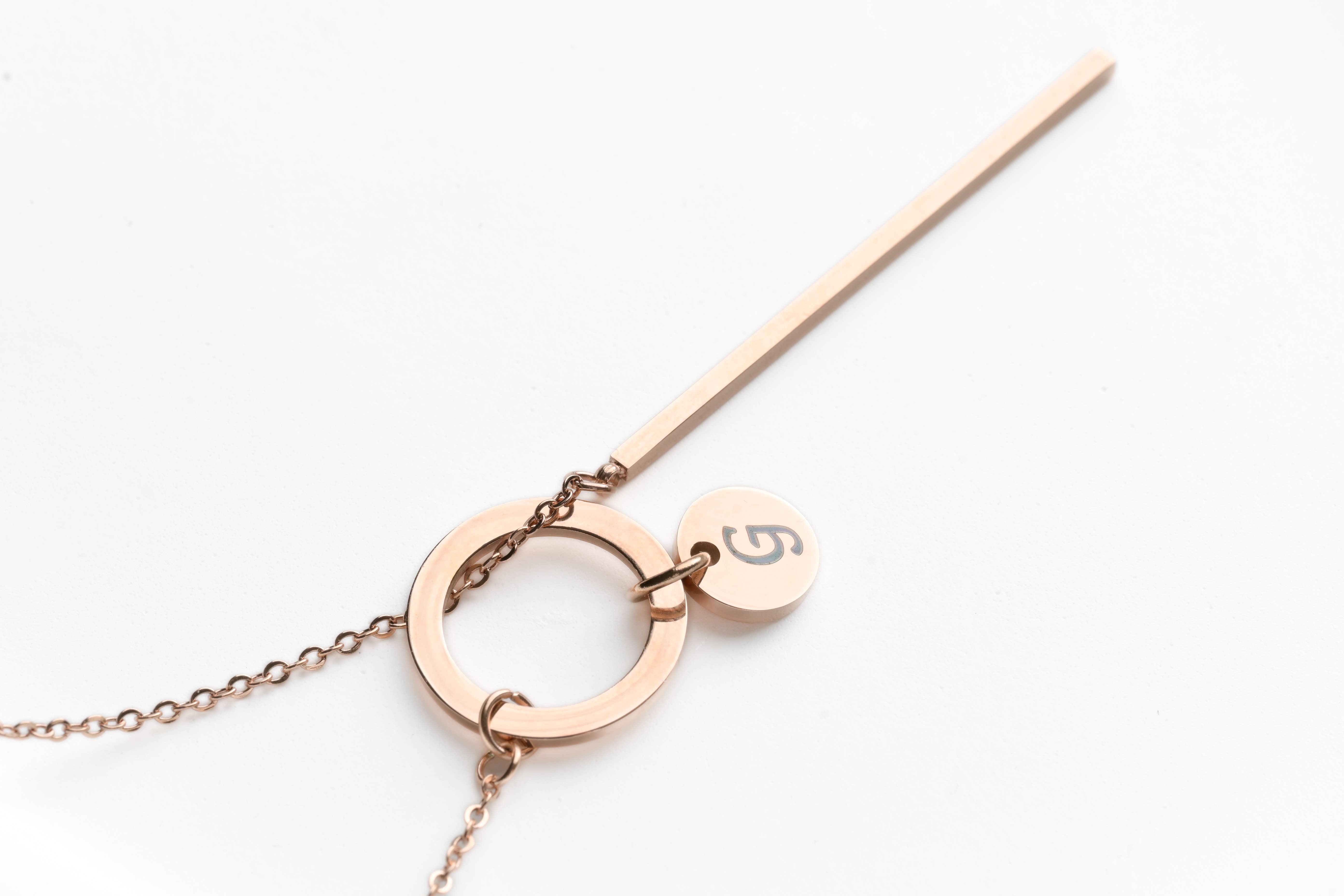 Blueyejewelry - Wholesale Individual Charm/Pendant - 8 MM Initial Charm - Double-Sided Waterproof Letter Charm5