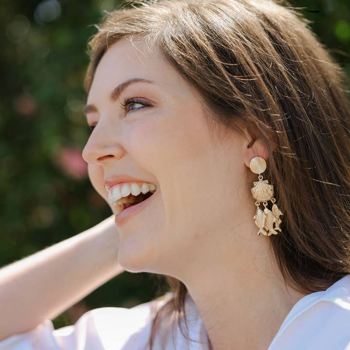 Pendientes Under The Sea para venta al por mayor de Allie Beads