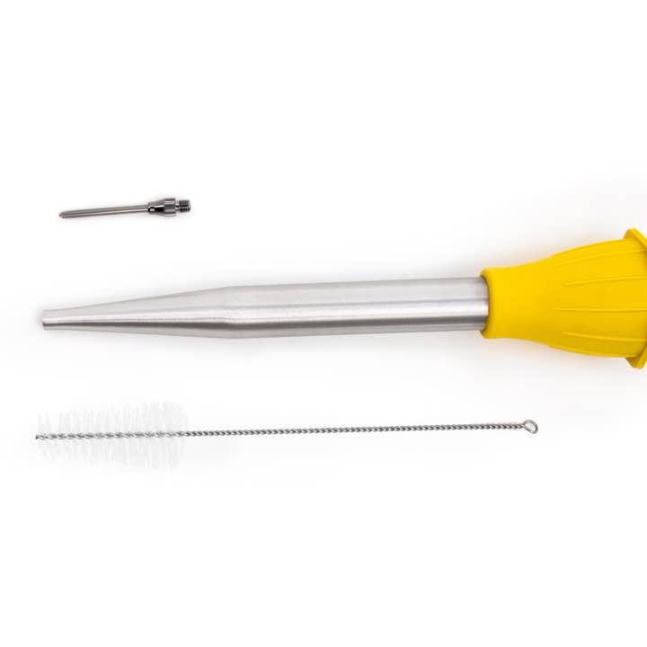 Fox Run Brands - Wholesale Kitchen Tool/Gadget - Fox Run Stainless Steel Baster Set, 2" x 4.75" x 14.25"2