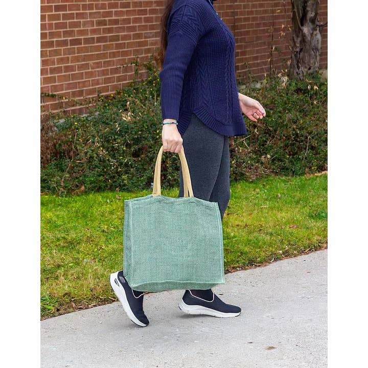 Abbott - Wholesale Tote Bag - Women's - Herringbone Tote-13x16"L