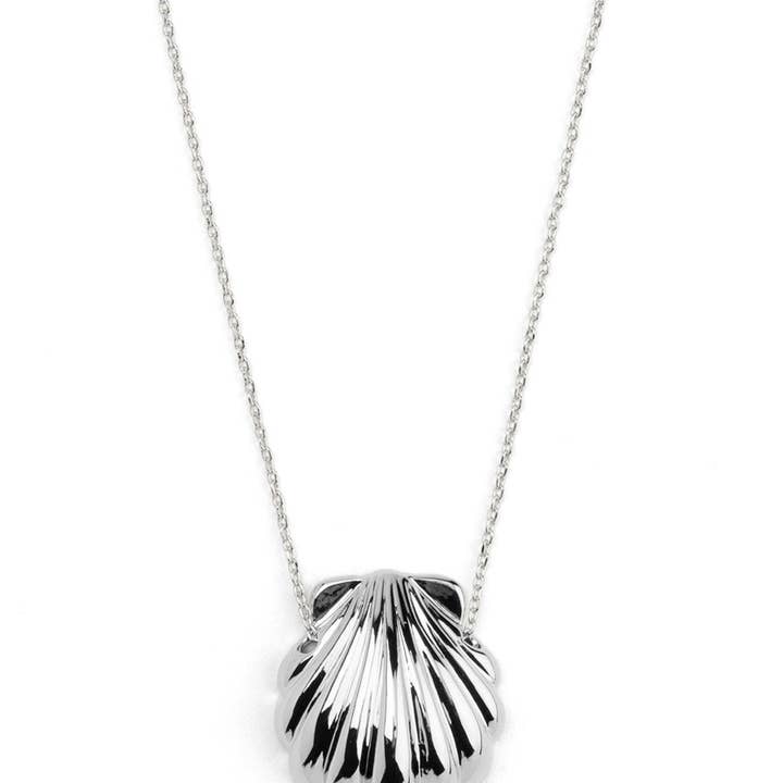 rho - Wholesale Pendant/Charm Necklace - Seashell Pendant Short Necklace2