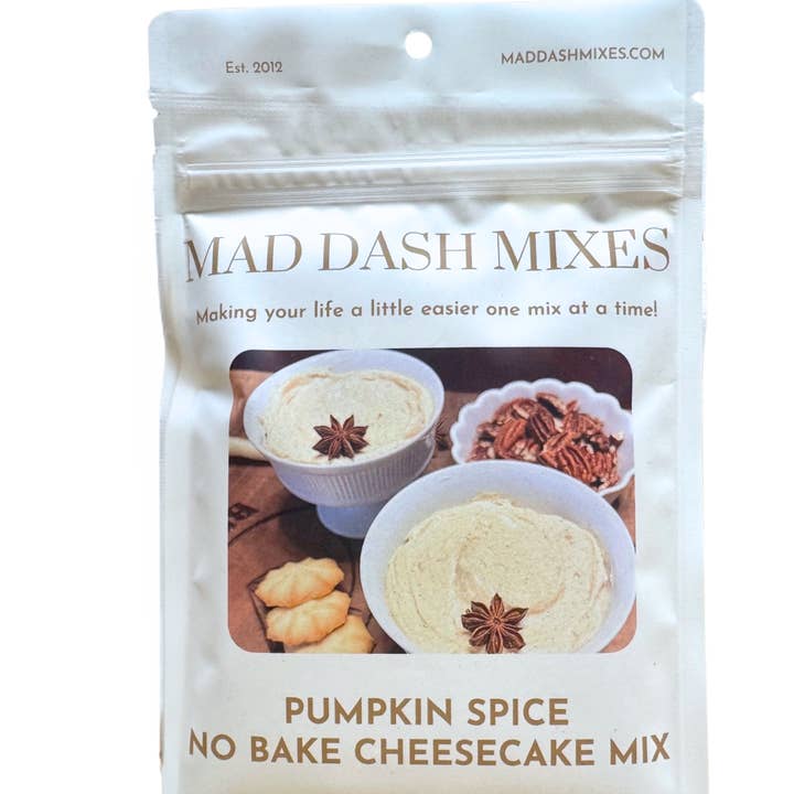 Mad Dash Mixes - Wholesale Dried spice mix - Pumpkin Spice No-Bake Cheesecake0