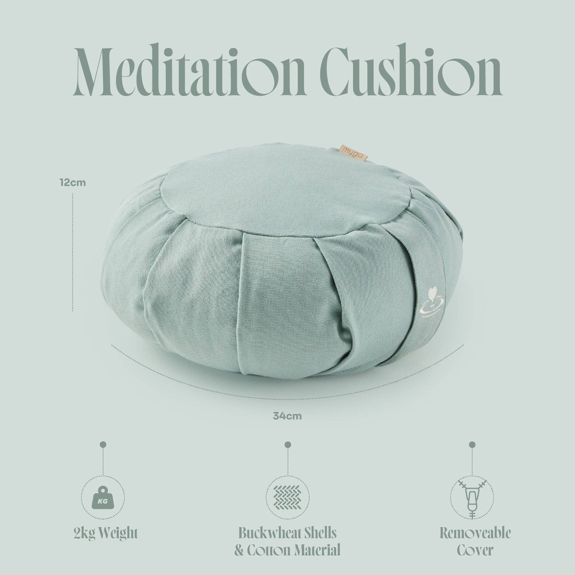 Myga - Wholesale Meditation Supplies - Zafu Meditation Cushions | Ergonomic Yoga & Mindfulness Prop66