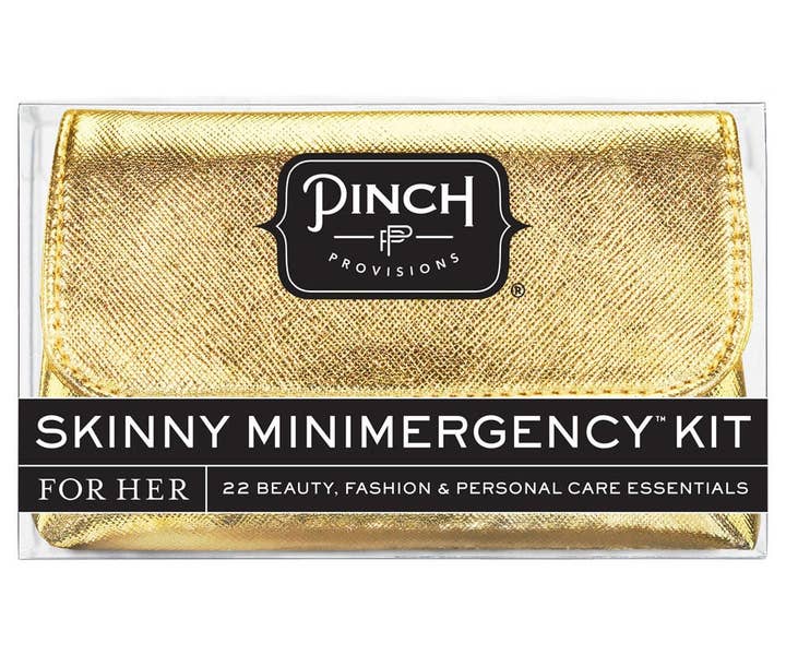 Pinch Provisions - Wholesale Pouch - Women's - Metallic Skinny Minimergency Kit - Available in 4 Colors