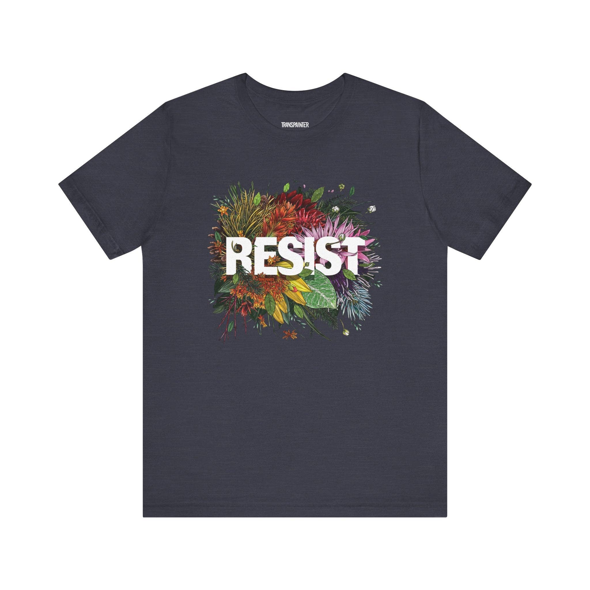 Transpainter - Wholesale Screen Printed T-Shirt - Unisex - RESIST TeeShirt | Resist TShirts | No Kings Protest Apparel | Resist Facism23