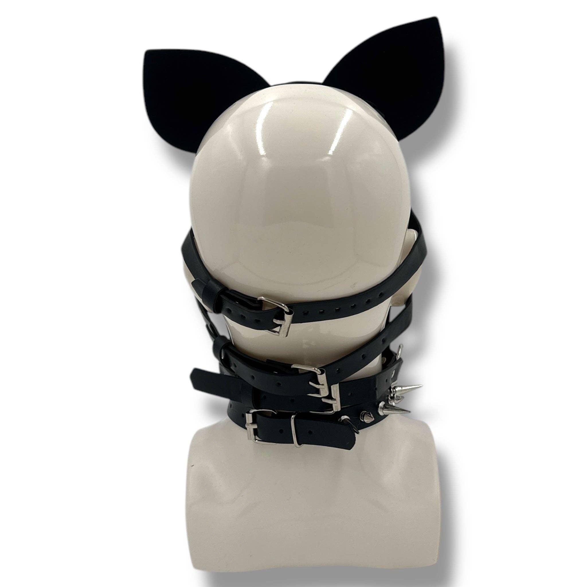 Kinky Pleasure - Wholesale Sex Toy - Kinky Pleasure - T162 - Roleplay Mask Set 3 Pieces5