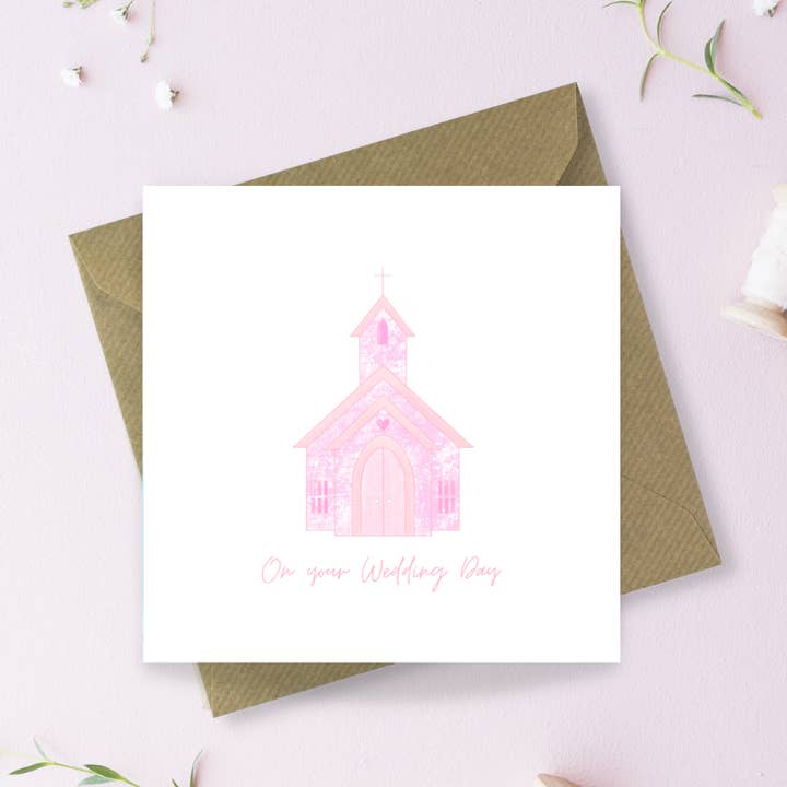 Biglietto di auguri per il giorno delle nozze per la vendita all'ingrosso da parte di Sayers Studio