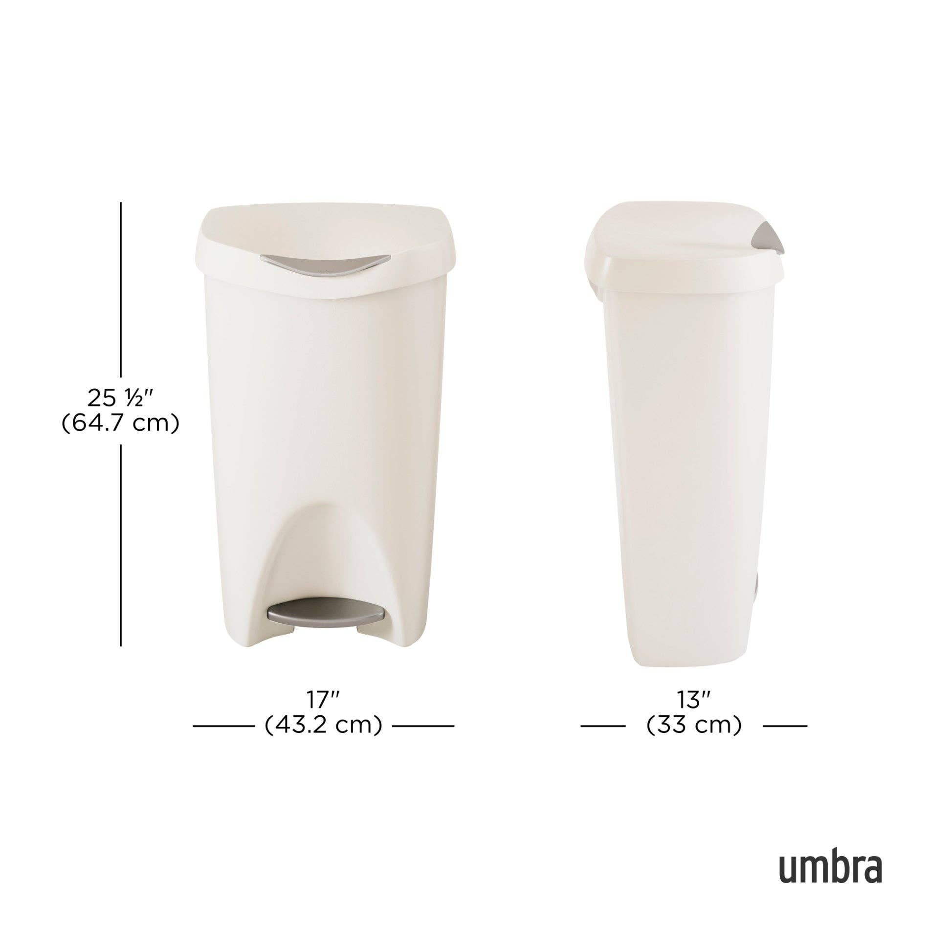 Umbra - Wholesale Trashcan/Trash Bin - Brim Step On Trash Can8
