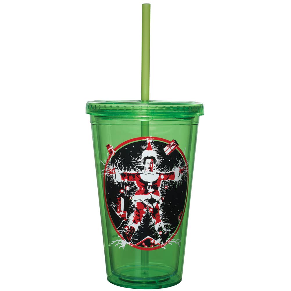 Official Store - Wholesale Insulated Mug/Tumbler - Christmas Vacation - Movie Poster Acrylic Tumbler With Straw0
