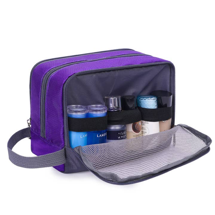 wandf - Wholesale Toiletry Bag - Unisex - Toiletry Bag Hanging Dopp Kit Water Resistant Shaving Bag43