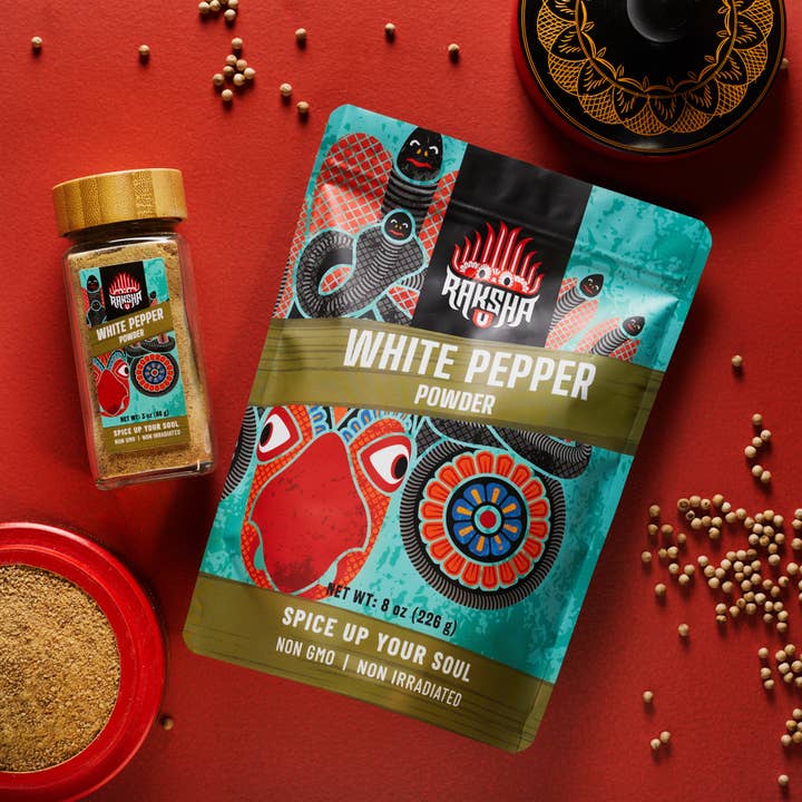 Raksha Witte Peper Poeder voor wholesale door Raksha