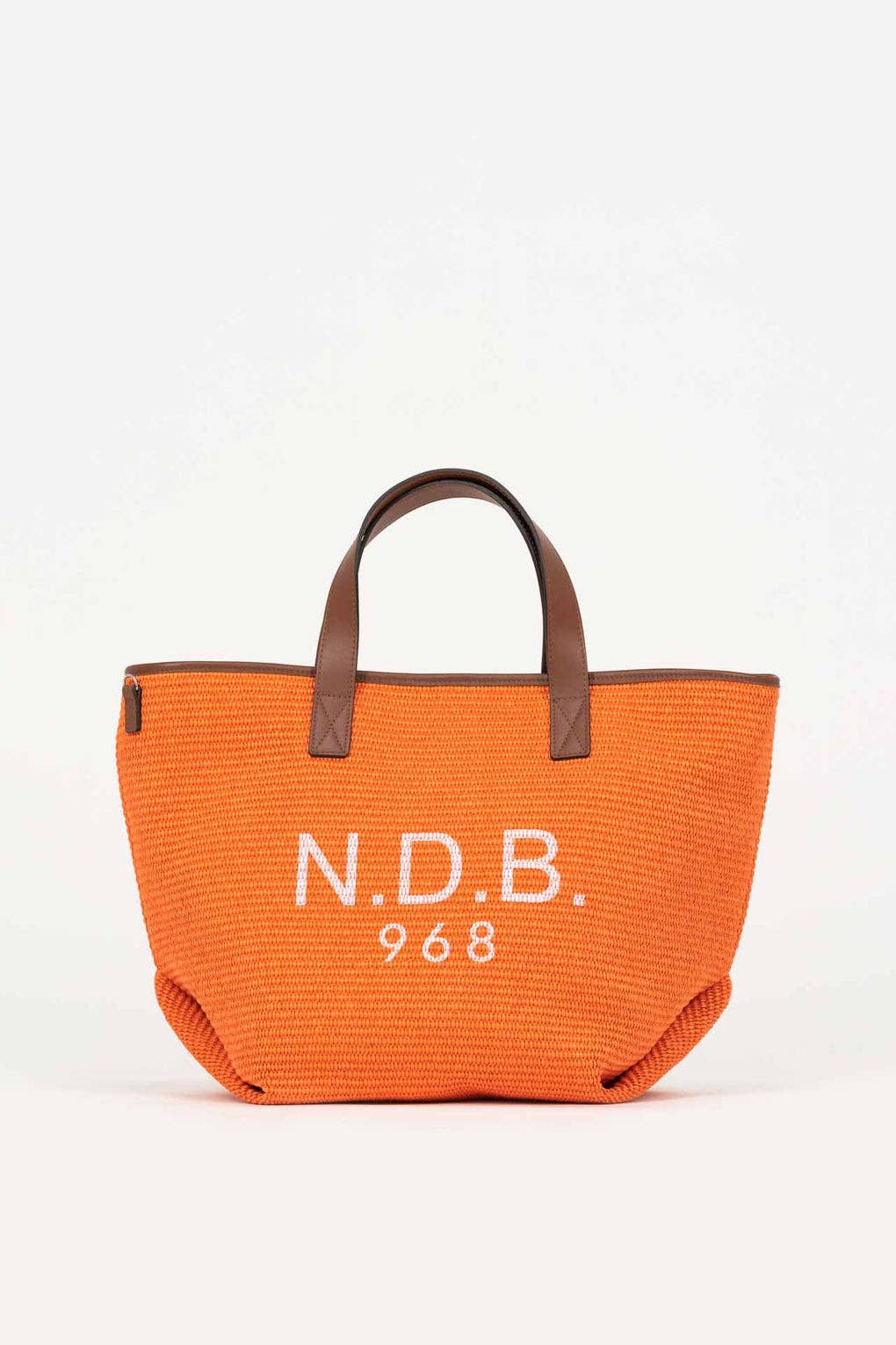 N.D.B.968 - Wholesale Tote Bag - Women's - Raja large in raffia and leather5