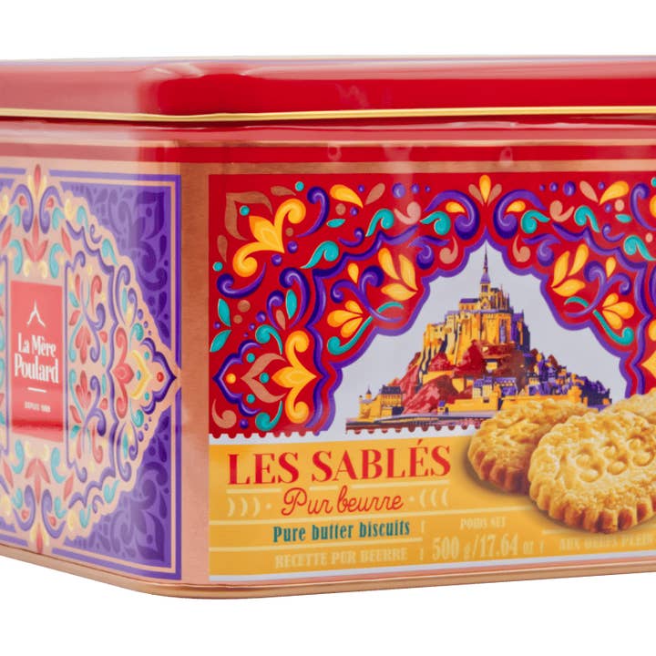 Biscuiterie La Mère Poulard - Wholesale Cookie - MYTHICAL SAND BOX 500G2