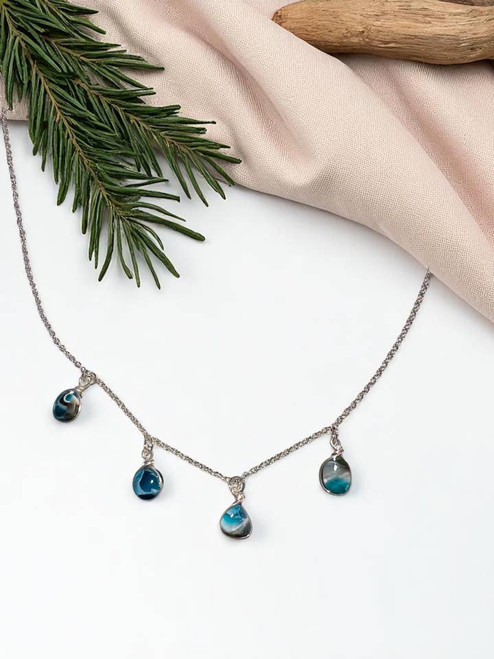 The Serena Necklace (A British Columbia Stone) for wholesale by Ro + Louise Jewelry