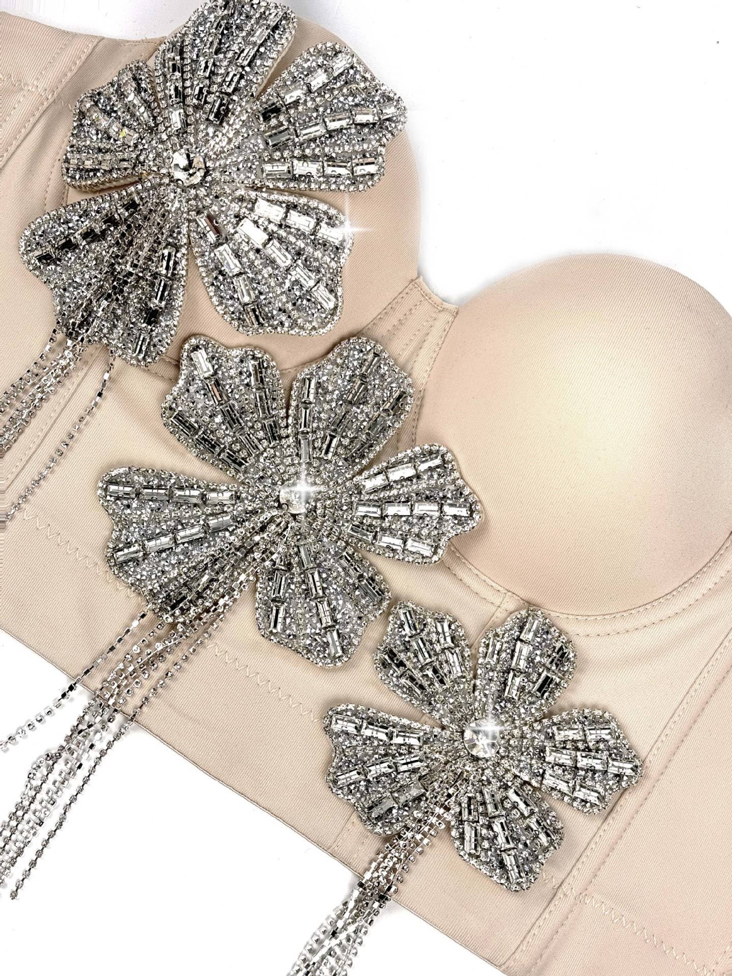 Productseeker - Wholesale Corset - Women's - VE18YDiamond Flower Herringbone Corset Bra – Seductive Charm15