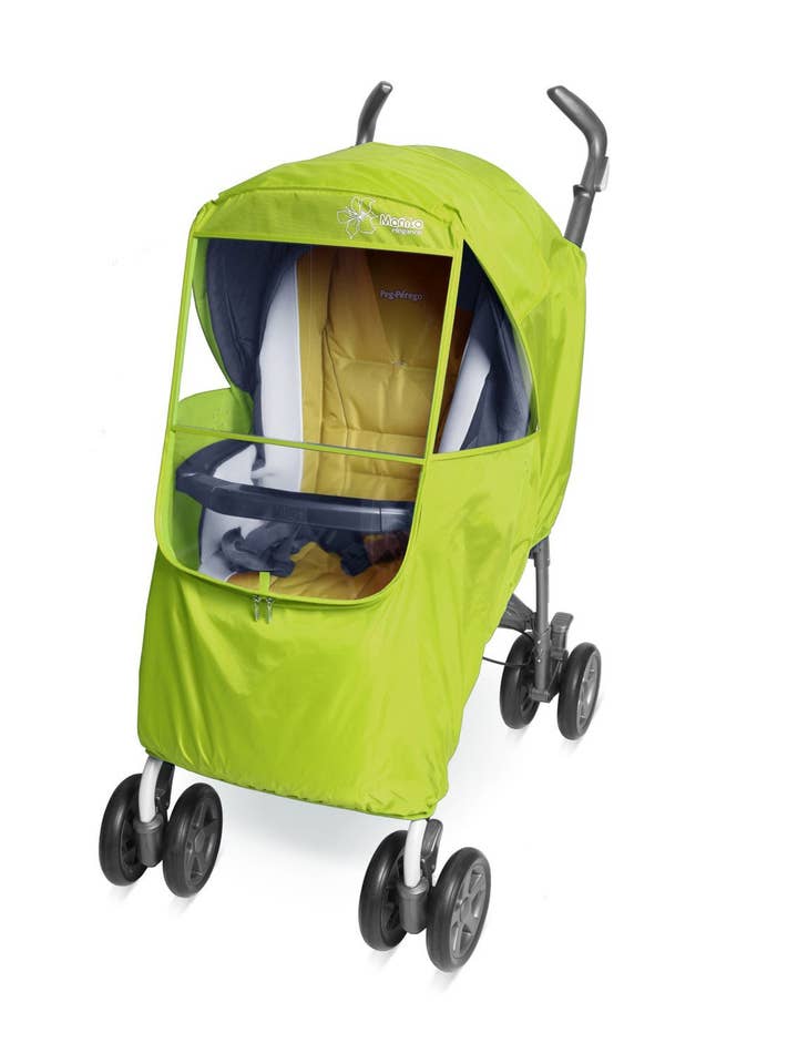 Elegance Plus Stroller Weather Shield (Green) por atacado de Manito