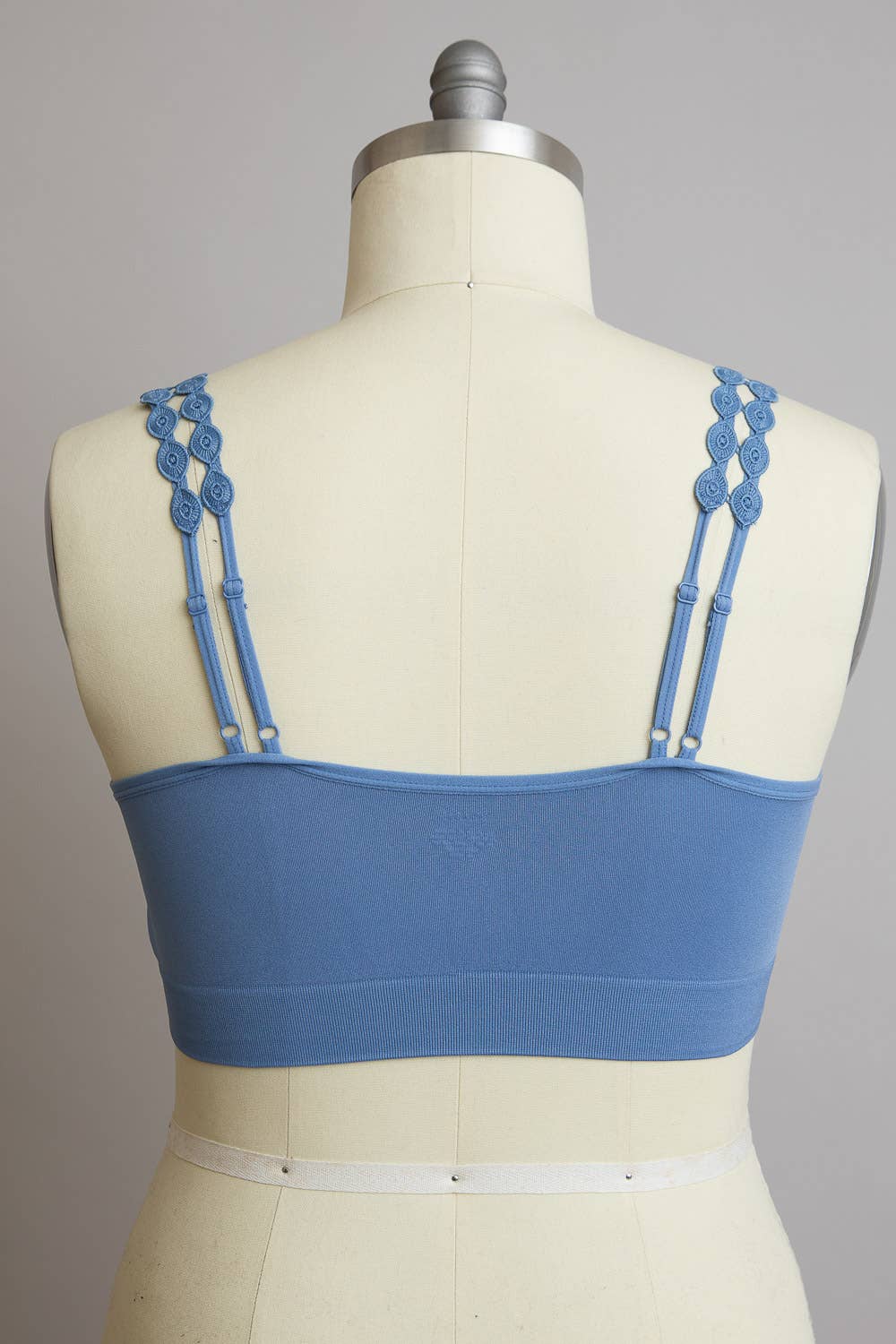 Leto Accessories - Wholesale Bralette - Women's - Boho Eye Lace Applique Bralette Plus Size7