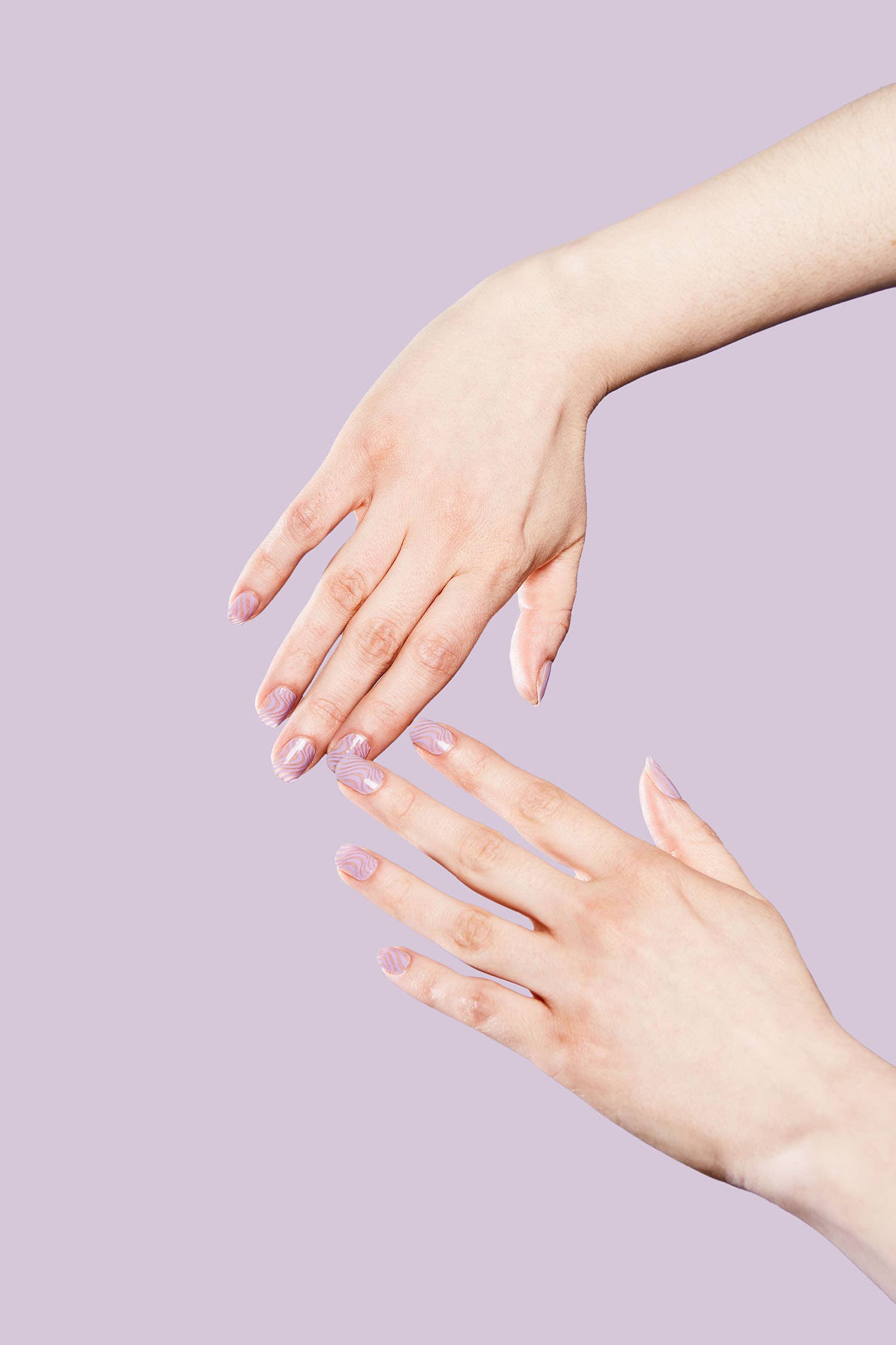 ARTIPS - Wholesale Nail Art/Decal - Verona Lilac Nail Strips 1